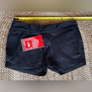 The North Face Black High Waist Shorts for Warm Weather